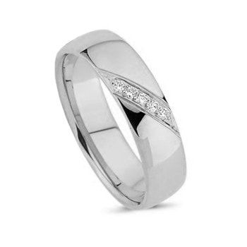 Model A4014-9H-DAME, hvid guld hos Guldsmykket.dk